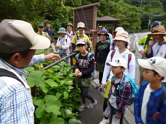 矢田貝館長の解説
