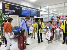 香港航空 米子香港便就航1周年記念行事1