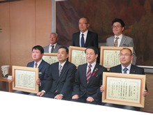 健康経営マイレージ事業「知事表彰」表彰式2