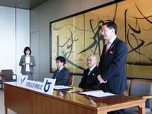 明治大学との学生IJUターン就職促進に関する連携協定締結式2