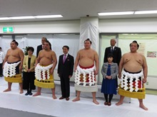 平成29年秋巡業大相撲鳥取場所 記念セレモニー1
