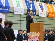 第7回全国ママさんバレーボール冬季大会　開会式2
