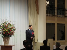 鳥取県町村議会議長会　自治功労者表彰式1