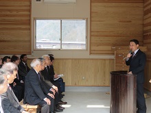 鳥取県林業試験場「木材環境研究棟」開所式2