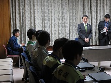 島根県西部を震源とする地震に係る先遣隊の活動報告会1