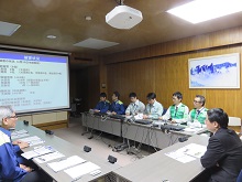 島根県西部を震源とする地震に係る先遣隊の活動報告会2
