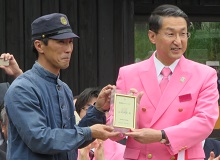 若桜鉄道ピンクSLフェスタ 式典1
