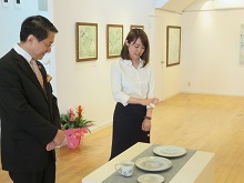 「友田恵梨子個展 薫風と唄」1