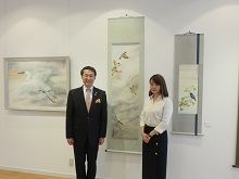 「友田恵梨子個展 薫風と唄」2