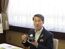 米の新品種「鳥系93号」お披露目会1