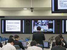 日米首脳会談を受けての緊急連絡会議2
