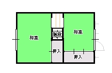 ３DK間取り図２階