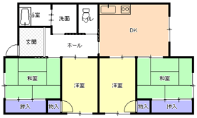 ４DK間取り図