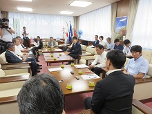 鳥取県議会代表者会議2