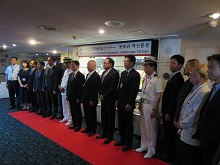 環日本海定期貨客船10年目記念セレモニー2