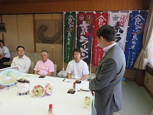 武蔵屋食堂の素ラーメン新商品発売開始報告会1