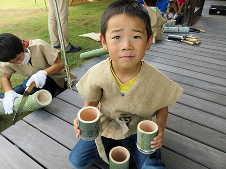 なりきり弥生人生活食器づくり