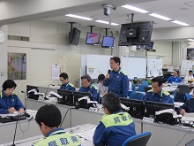 平成30年台風第20号に係る鳥取県災害警戒本部会議1