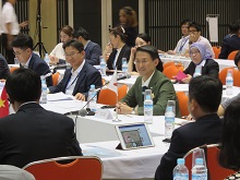 第16回東アジア地方政府観光フォーラム　知事会議、共同宣言文署名、共同記者会見1