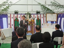 株式会社城洋鳥取工場新築工事 地鎮祭2