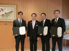 鳥取県医療人材顧問 委嘱式1