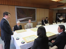 健康経営マイレージ事業 知事表彰 表彰式1