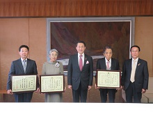 平成30年度私学教育功労者知事表彰式2