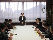 平成31年度当初予算編成会議及び第1回政策戦略会議
