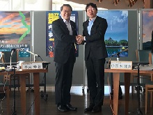 第11回鳥取・岡山両県知事会議、記者会見2