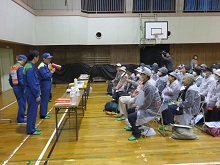 平成30年度鳥取県原子力防災訓練（安定ヨウ素剤服用等訓練）1
