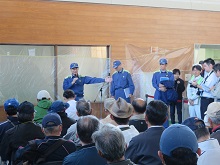 平成30年度鳥取県原子力防災訓練（避難退域時検査訓練）2