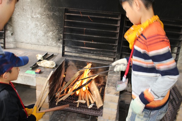 野外炊飯