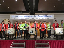 IFSC-ACCクライミングアジア選手権倉吉2018　アフターパーティー2