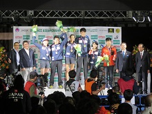 IFSC-ACCクライミングアジア選手権倉吉2018　表彰式・閉会式2