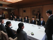 とっとり若者広聴レンジャーからの提案報告会2