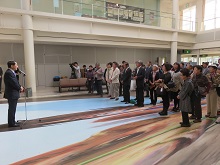 台湾台中チャーター便　出発式1