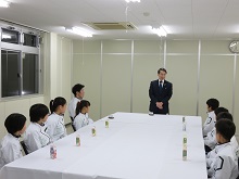 アスリート米子からの小学生クロスカントリーリレー全国大会 出場報告会1