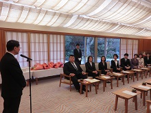 鳥取県スポーツ顕彰授与式1