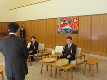 平成30年度鳥取県伝統工芸士認定証交付式1