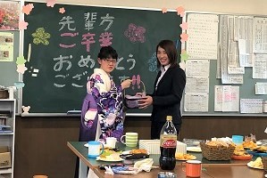 記念品プレゼント