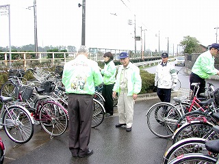 自転車点検の様子２