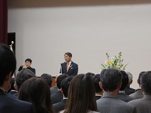 職員への訓示1