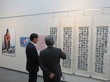 ダウン症の天才書家　金澤翔子展1