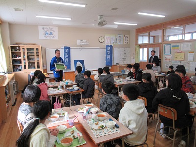 小学校でのPR