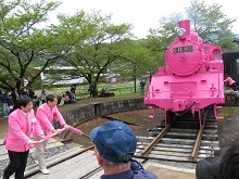 若桜の春色まつり～ピンクＳＬとともに～1