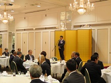 大山会と地元経済人との懇親会1