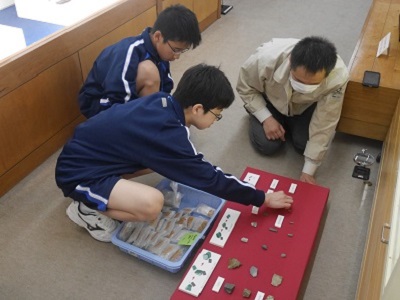 展示入れ替え