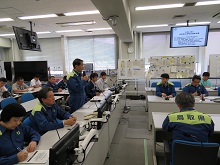 大雨に係る鳥取県災害警戒連絡会議1
