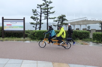 タンデム自転車試乗会
