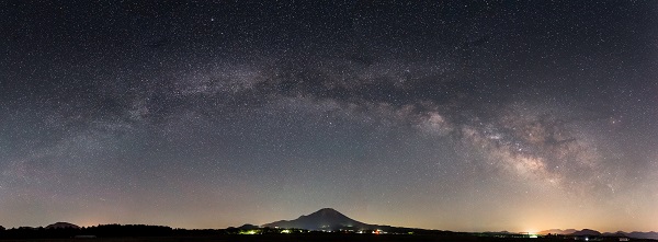 大山の星空